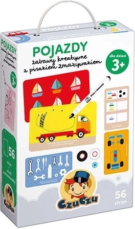 CzuCzu Veicoli – divertimento creativo con pennarello cancellabile