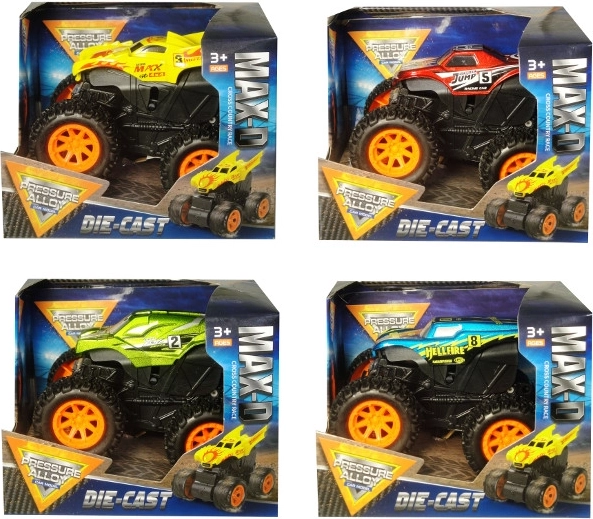 Auto fuoristrada in metallo a inerzia