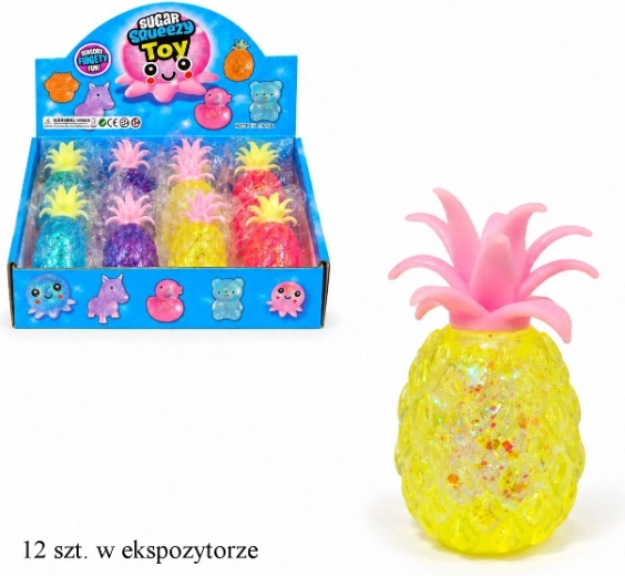 Ananas antistress da spremere - 1 pezzo