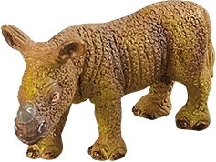 Figurina di cucciolo di rinoceronte BALULU