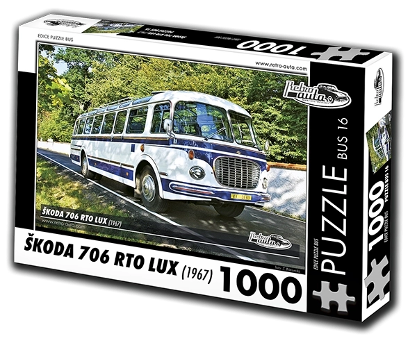 Puzzle Auto Retrò: Škoda 706 RTO LUX