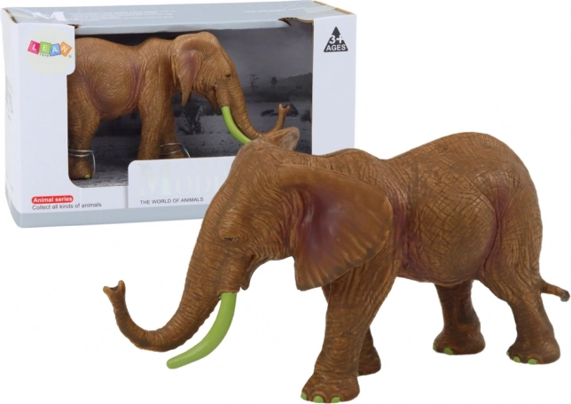 Figura da collezione elefante africano, marrone