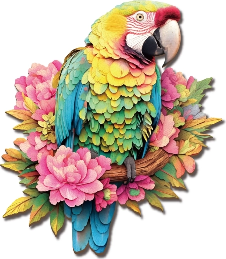 2Kids Toys puzzle in legno Pappagallo