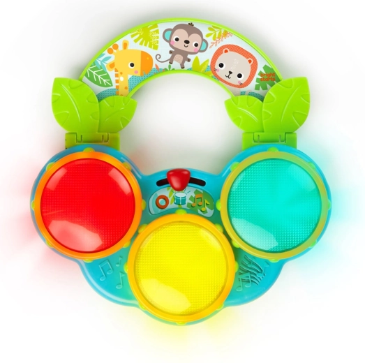 Bright Starts tamburi Safari Beats per neonati 3m+