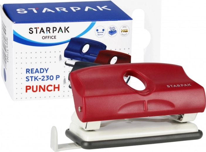 Perforatore rosso - 1 pezzo