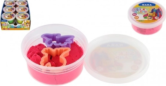 Sabbia colorata creativa Nara Silky Sand in scatola