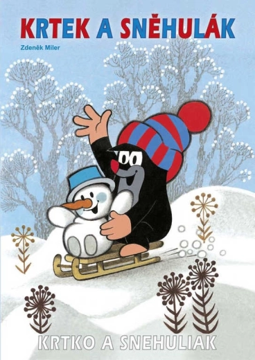 AKIM libro da colorare A4 La talpa e il pupazzo di neve