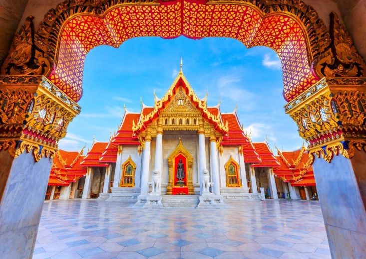 Puzzle Enjoy Tempio di Marmo Bangkok 1000 pezzi