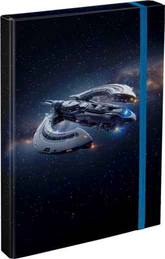 Cartelle per quaderni scolastici A4 - Nave spaziale