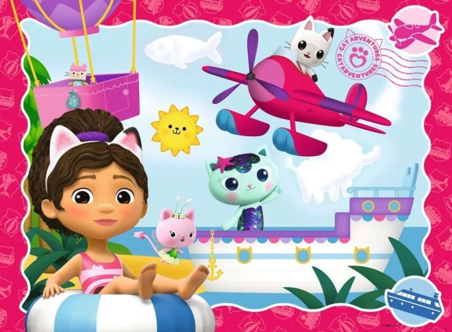 Puzzle Ravensburger La casa magica di Gabin XXL 100 pezzi