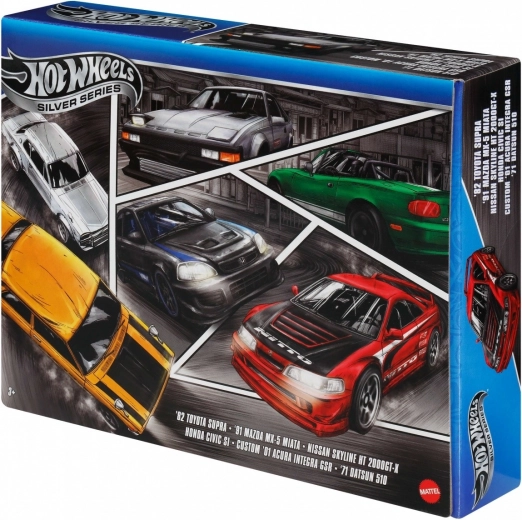 Hot Wheels Set Veicoli Strade del Giappone 1:64 6-Pack