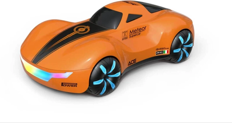 Auto R/C con stazione di ricarica VINCI arancione - 1 pezzo