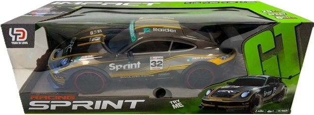 Auto sportiva radiocomandata con accessori