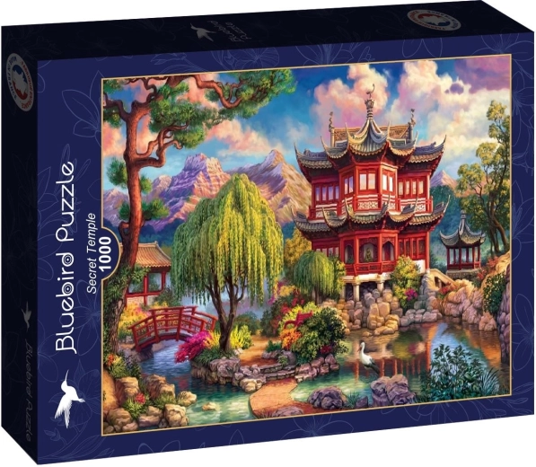 Puzzle Bluebird Tempio misterioso 1000 pezzi