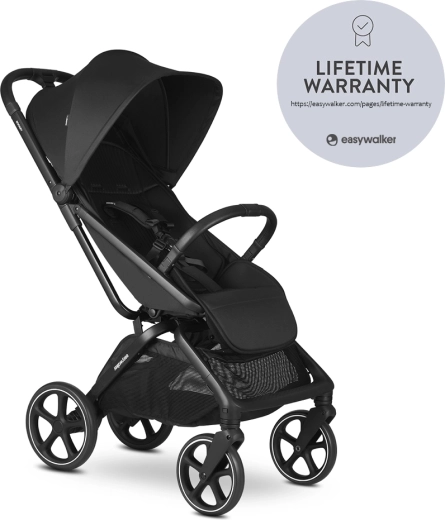 Easywalker Rockey L passeggino sportivo Pure Black