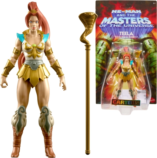 Mattel Masters of the Universe Origins action figure Teela 14 cm con accessori