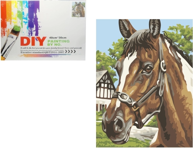 Pittura per numeri – cavallo