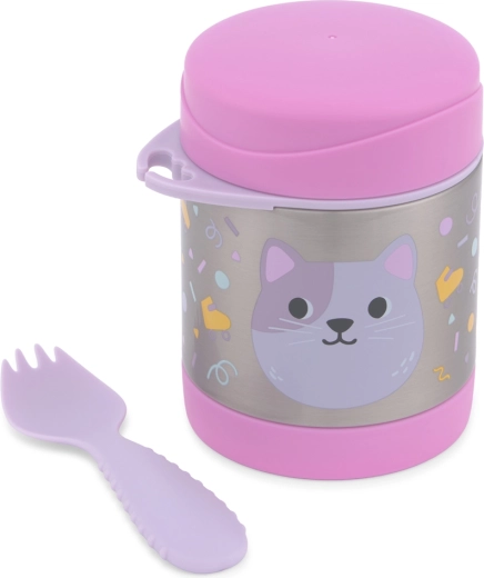 Skip Hop contenitore termico per alimenti con spork – gattina