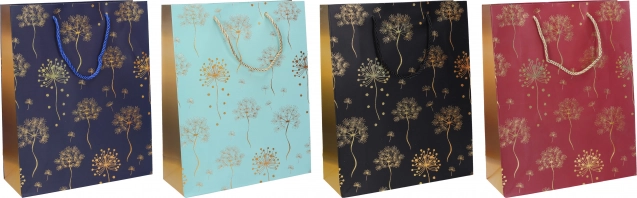 Borsa regalo L 31,5 × 40 × 12 cm, mix di colori