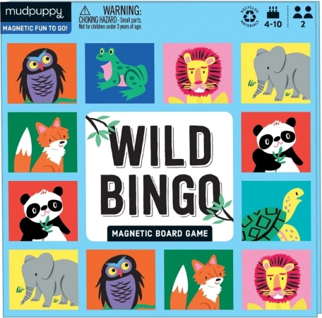 Gioco da tavolo magnetico Animali Selvatici