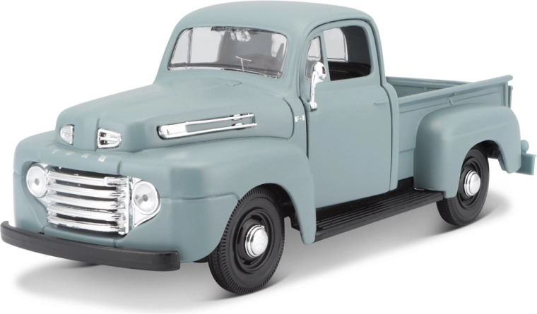 Maisto Ford F-1 pickup 1948 – modello in metallo grigio-azzurro 1:24
