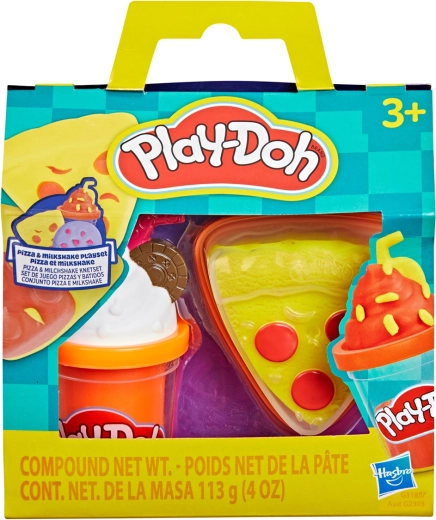 Hasbro Play-Doh set creativo pizza e milkshake