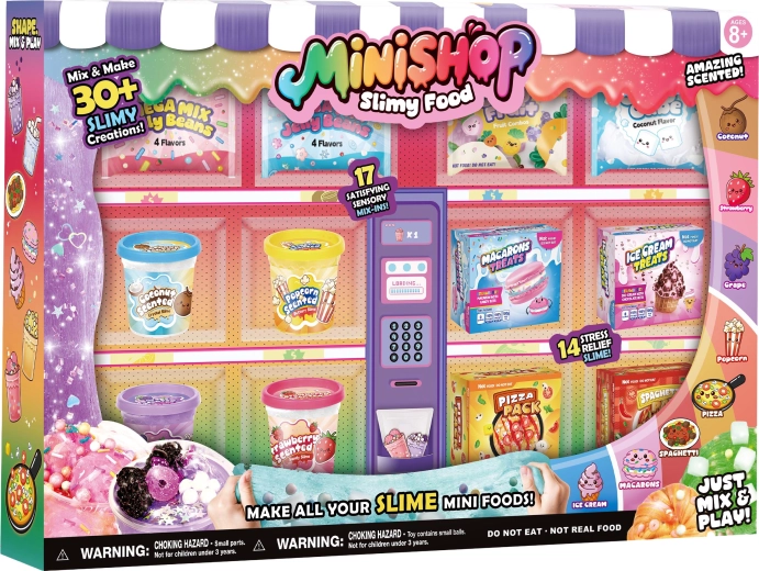CubicFun set creativo di slime per creare mini cibi