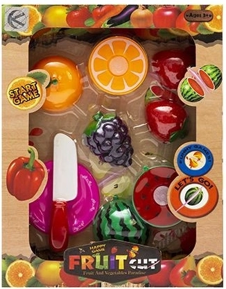 Frutta e verdura – set da taglio con accessori - 1 pezzo