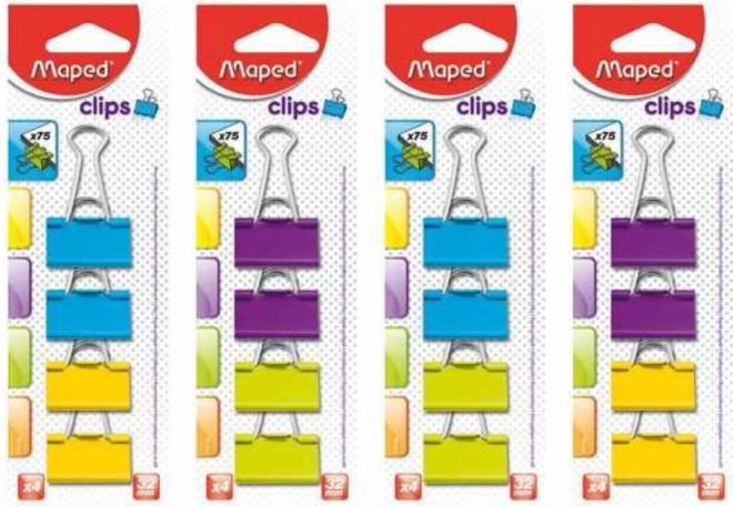 Clip rilegatura Maped 4 pz