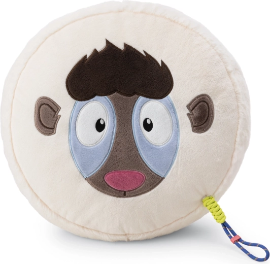 Cuscino rotondo in peluche NICI mandrillo Matuto 35 × 35 cm