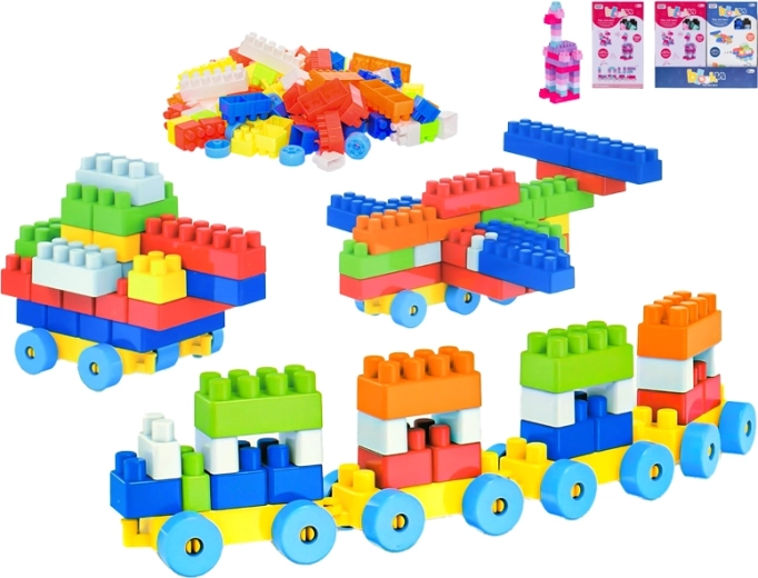 Set di costruzione veicoli 100 pezzi per bambini dai 3 anni