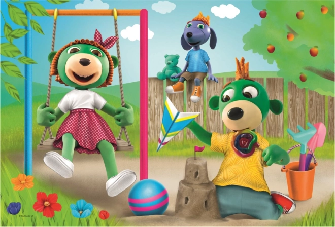 Puzzle Treflíci: Divertimento in Giardino 100 Pezzi