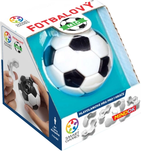 MINDOK Smart Games Pallone da calcio – rompicapo 3D per un giocatore