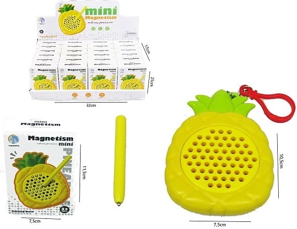 Tavoletta da disegno magnetica a forma di ananas Hipo