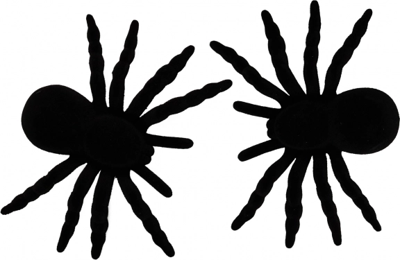 Ragni decorativi 11 cm – set da 2 pezzi