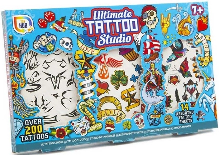 Set per tatuaggi The Ultimate blu