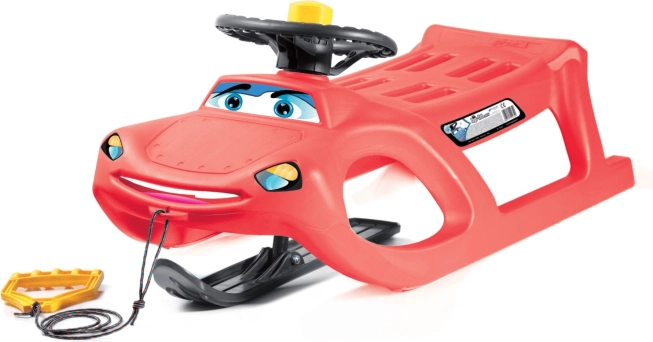 Slittino Zigi-Zet Control di Prosperplast – Rosso