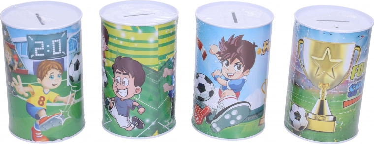 Salvadanaio calcio 8 × 12,7 cm