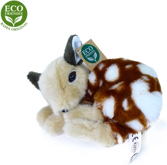 Rappa Cerbiatto di peluche sdraiato 18 cm ECO-FRIENDLY