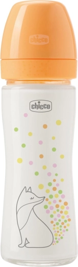 Chicco biberon in vetro Perfect Easy 240 ml con tettarella in silicone