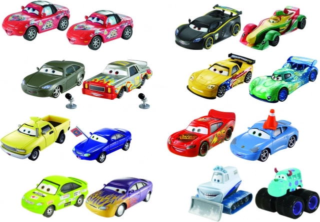 Cars 3 – confezione doppia di macchinine da collezione 1:55