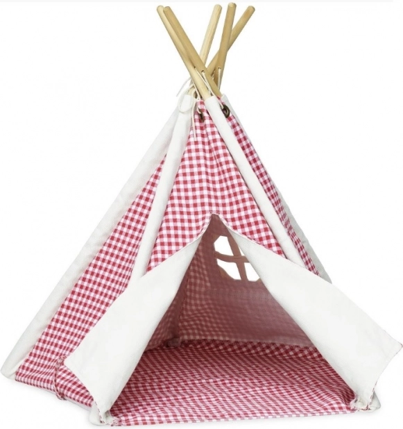 Mini tepee per bambole – a quadretti