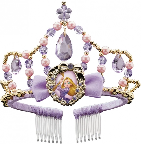 Bellissima corona da principessa Rapunzel per bambini