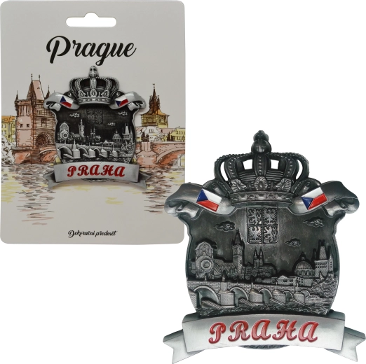 Magnete con stemma di Praga