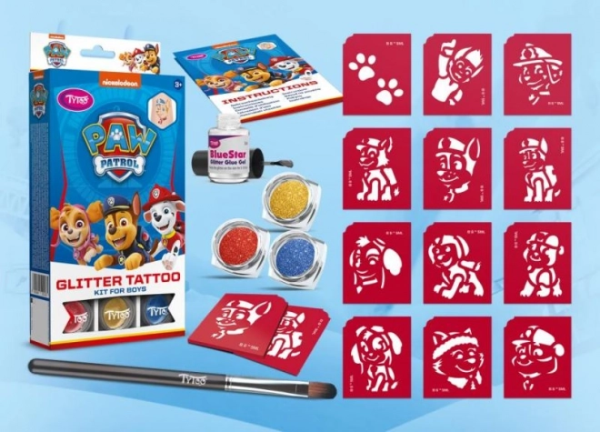 Set di Tatuaggi Paw Patrol per ragazzi