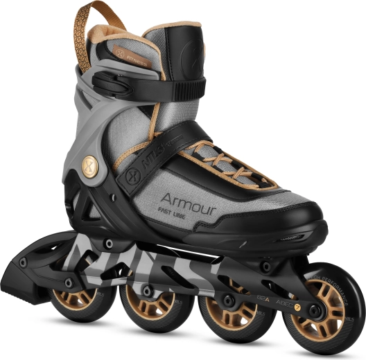 Pattini in linea NILS Extreme Armour grigi – 39
