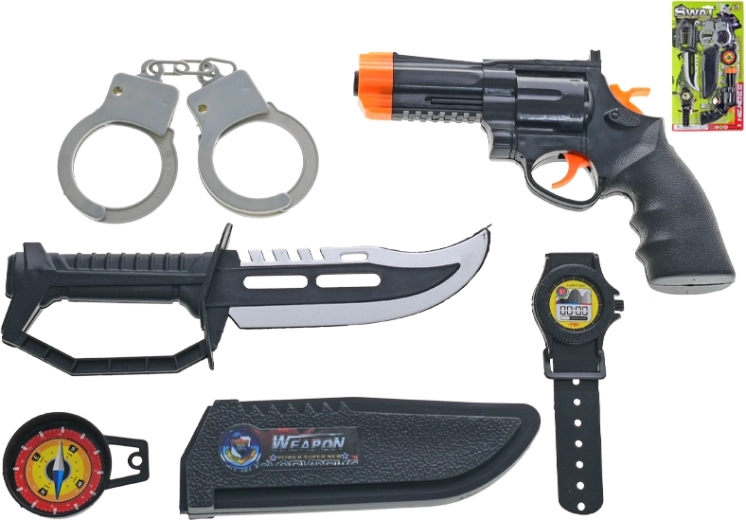 Set SWAT con pistola e accessori per bambini