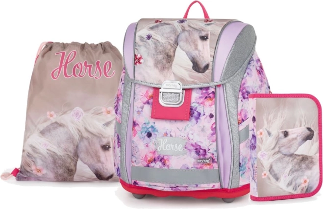 Set scolastico Oxybag Premium Light Cavallo Romantic
