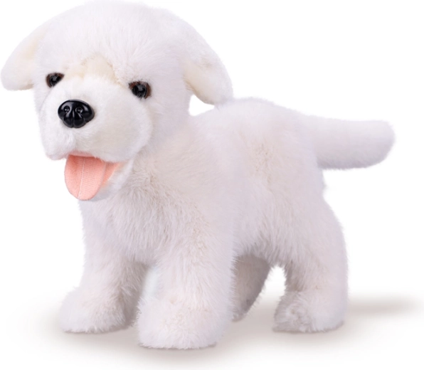 Labrador bianco di peluche 23 cm