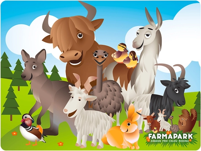 Cartoline 3D Farmapark 3